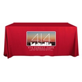 EXCLUSIVE Digital Dye Sub ValuPoly 8' Table Cover (90"x156")